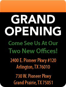 New Offices in Arlington and Grand Prairie